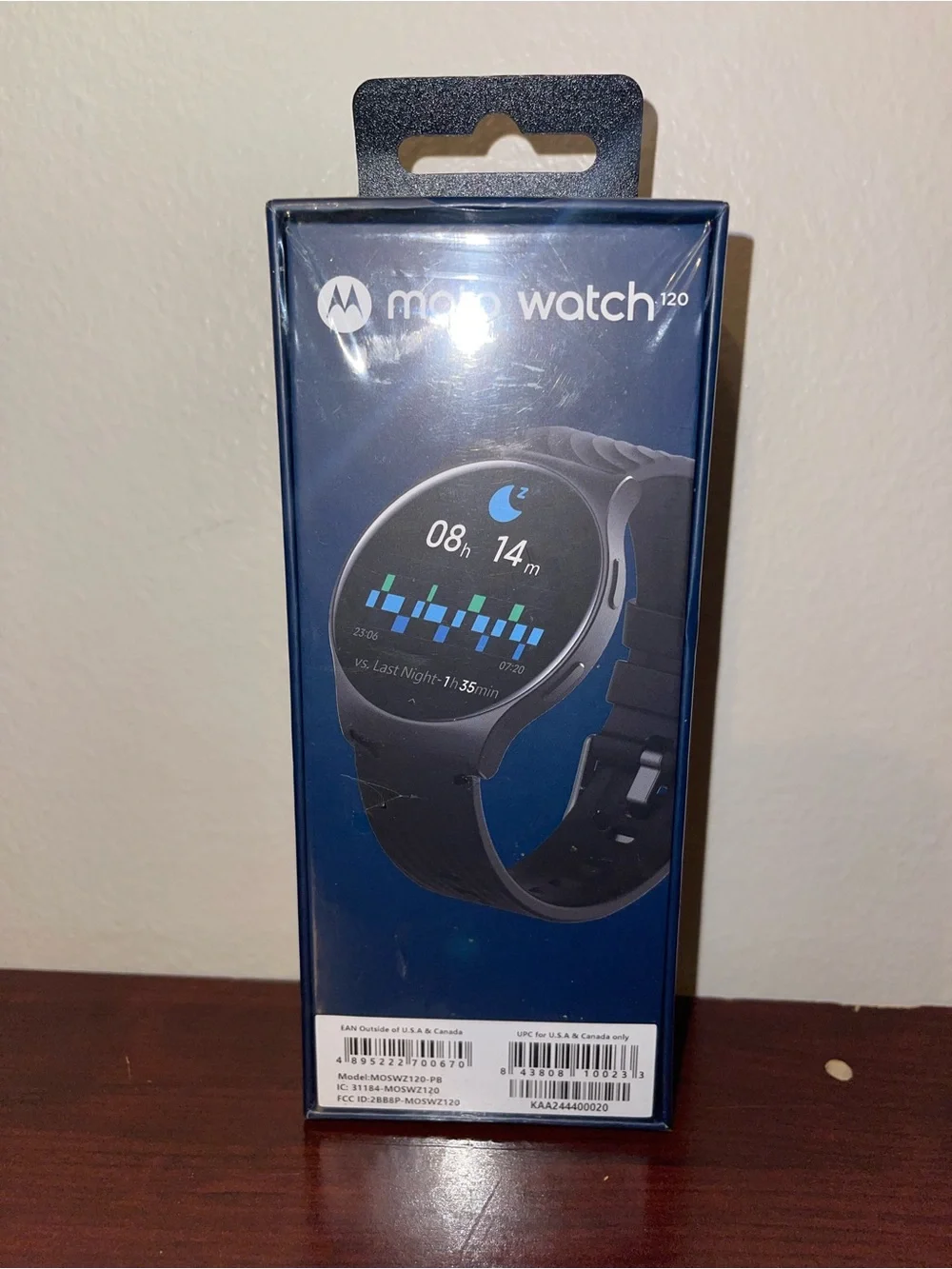 Motorola Moto Watch 120 Smartwatch - Black